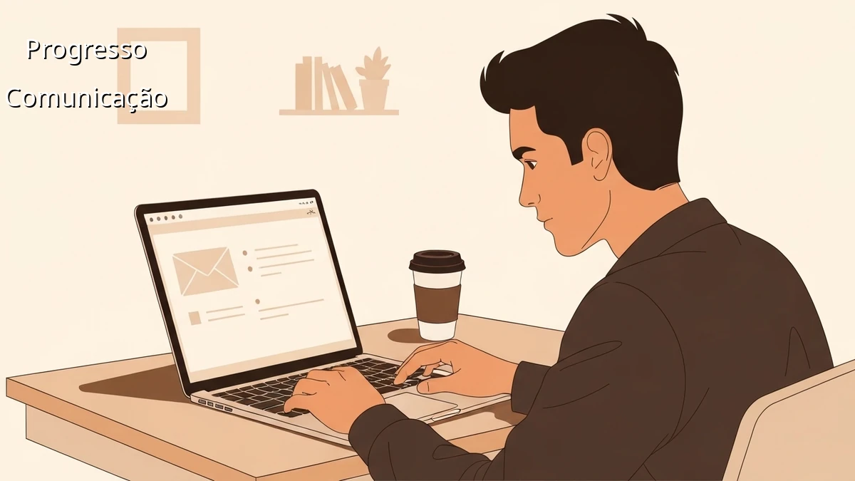 E-mail de Progresso em Português: Para Iniciantes Ocupados