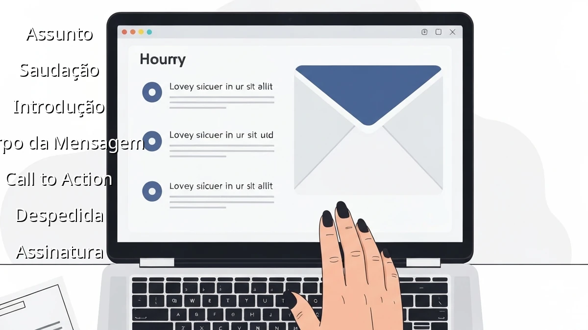 E-mail em Português: Organize vários pontos para ser claro