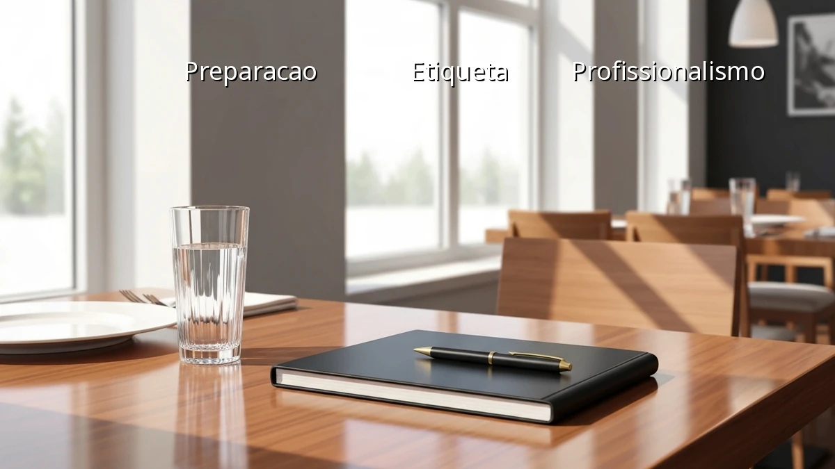 Iniciantes: Almoço de negócios sem erros
